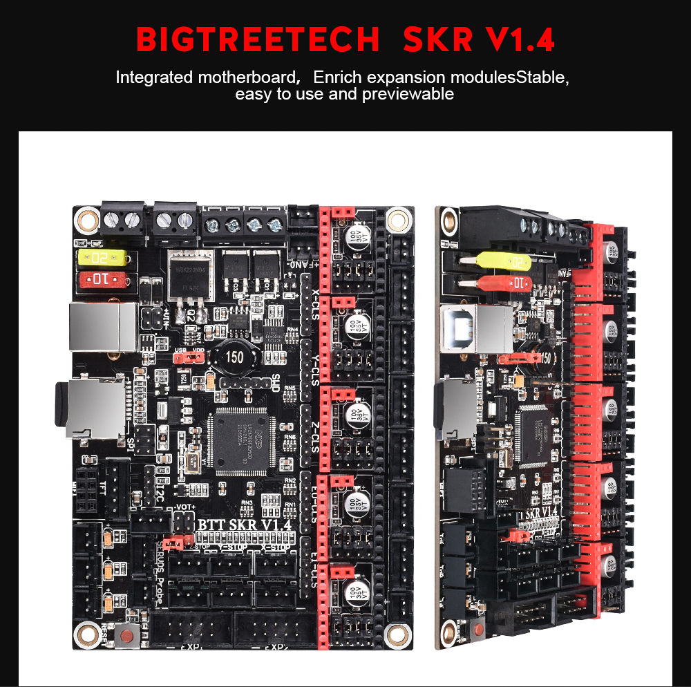 Bigtreetech SKR 1.4 Turbo SoluNOiD.dk